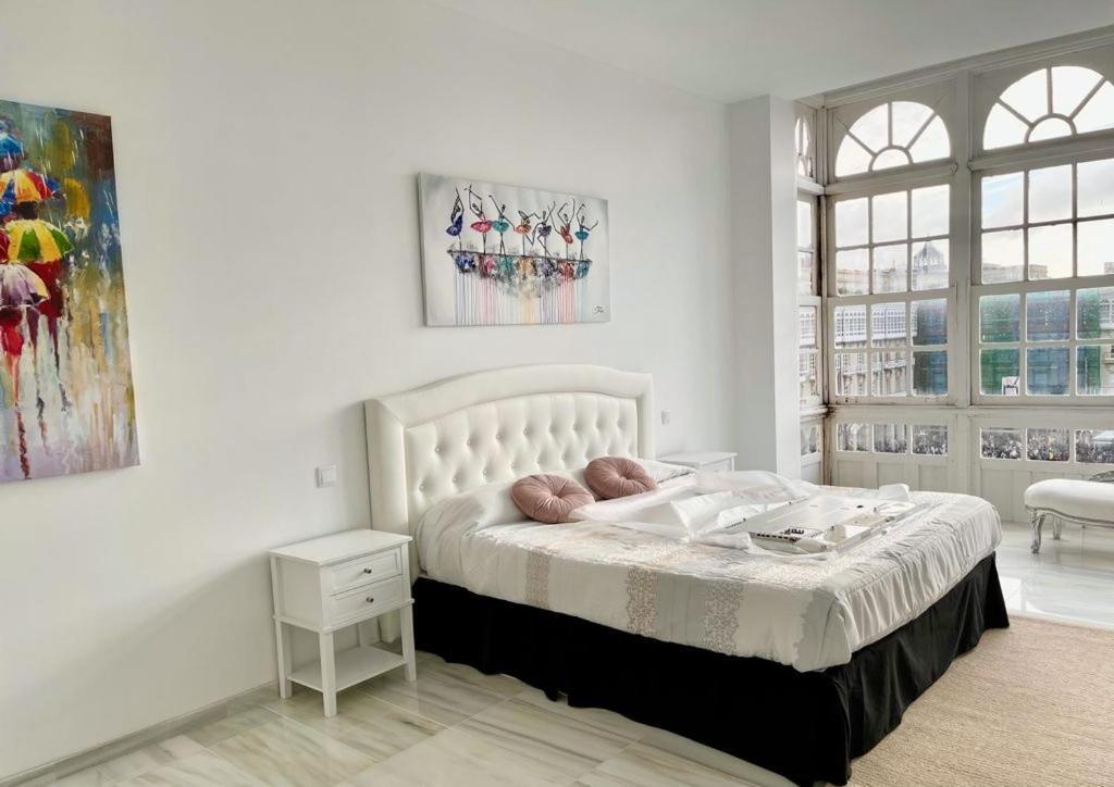 Apartamento Maria Pita Appartement A Coruña Buitenkant foto